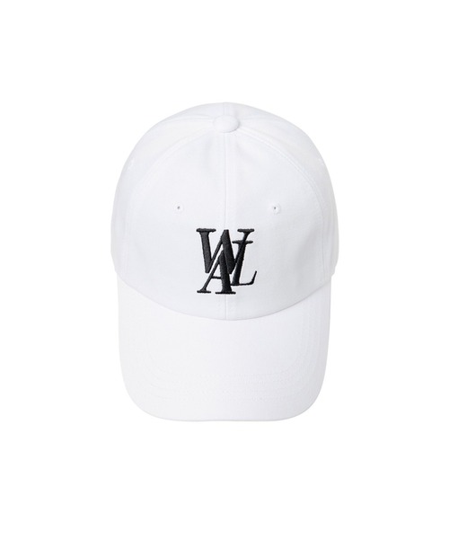 セール】【WOOALONG/ウアロン】Signature Logo ball cap/シグネチャー