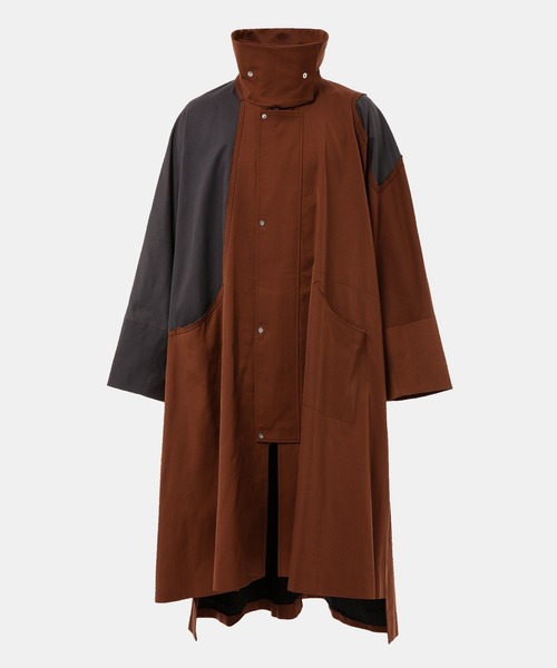 Omar Afridi（オマールアフリディ）の「POSTIN DRAWN COAT（ステン