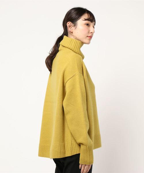 IENA（イエナ）の「AQUAハイネックワイドプルオーバー◇（ニット