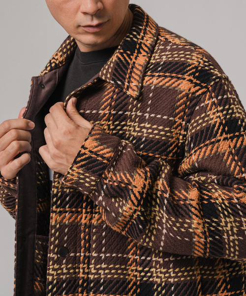 EDIFICE（エディフィス）の「DEVEAUX(デヴォー) バスケットチェック