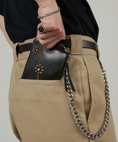 HTC/エイチティーシー CORNER ZIPPER PURSE ポーチ型ウォレット ミニ