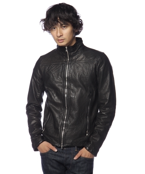 martinique（マルティニーク）の「Lat40.8 / レザーライダースブルゾン