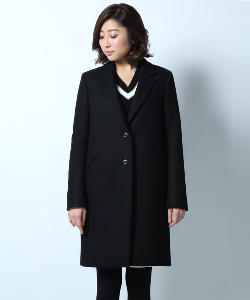 23区（ニジュウサンク）の「ベランディファインウールチェスターコート