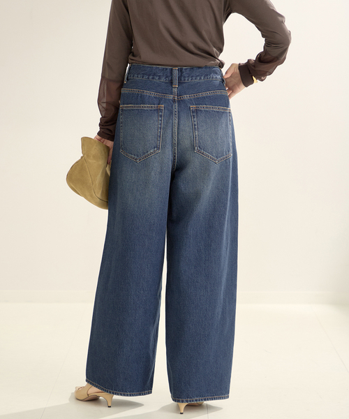 plage（プラージュ）の「《追加》R'IAM SUPER LOOSE デニム（デニム
