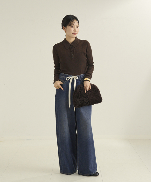 plage（プラージュ）の「《追加》R'IAM SUPER LOOSE デニム（デニム