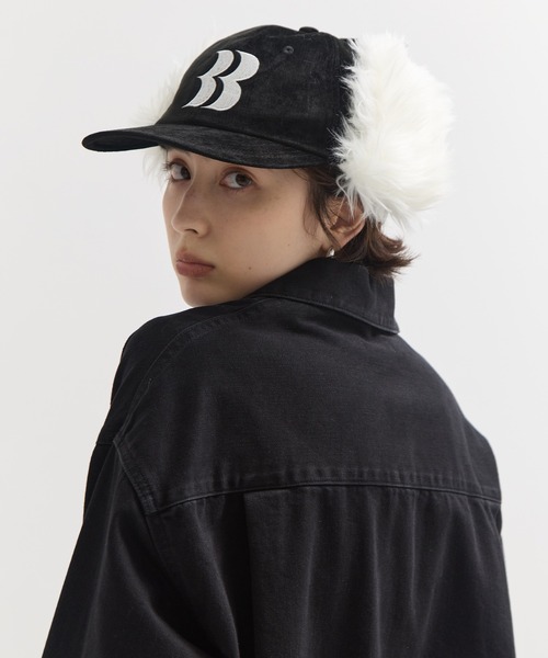 BASICKS/ベーシックス】BB Logo Flight Cap/BBロゴフライトキャップ