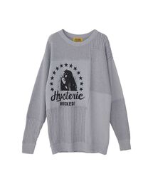 HYSTERIC GLAMOUR｜ヒステリックグラマーのニット/セーター（グレー