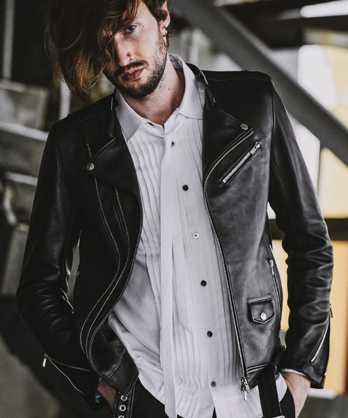 NO ID.（ノーアイディ）の「mj8642- ﾄﾙｺｼｰﾌﾟﾂｲﾝﾄﾗｯｸﾗｲﾀﾞｰｽJKT