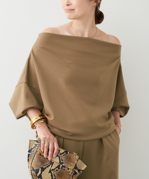 PRIMEWOOL PONTE プルオーバー（Tシャツ/カットソー）｜Deuxieme