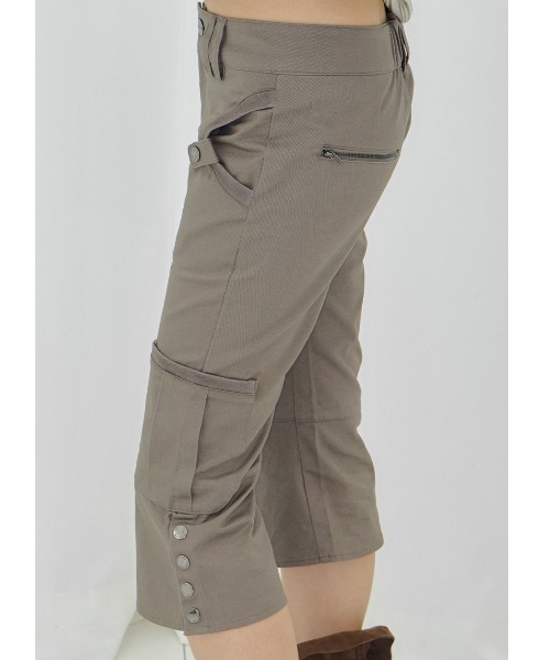 A'GEM/9 × .kom 『FANCY CLUB/ファンシークラブ』 CARGO CAPRI PANTS