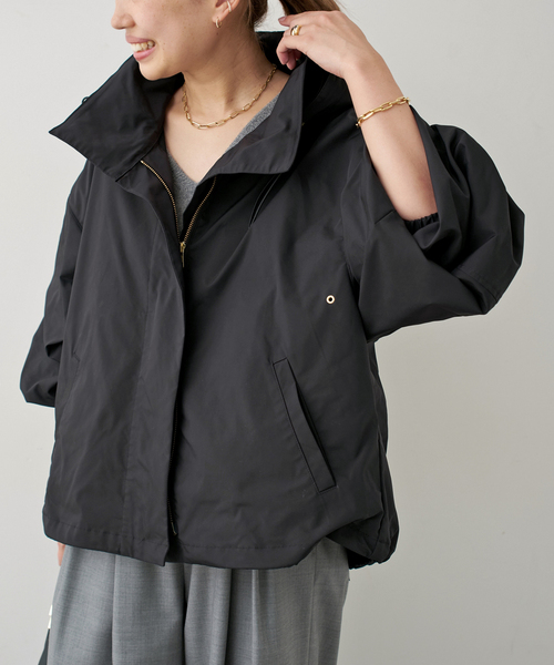 セール】WASHED STAND ZIP ブルゾン（その他アウター）｜Deuxieme