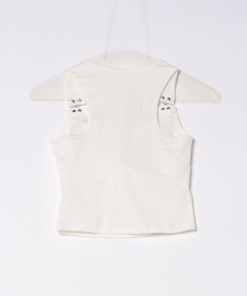 ワンポイントY2K ON/カップ付きタンク（MA）（タンクトップ）｜NO WAY