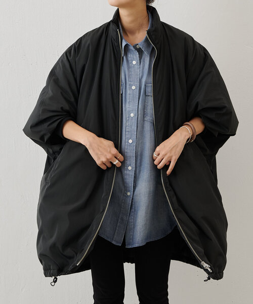 BEARDSLEY（ビアズリー）の「中綿BIGポンチョコート（その他アウター