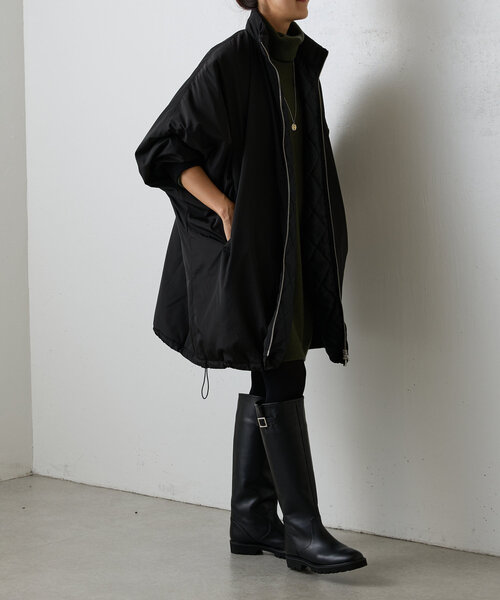 BEARDSLEY（ビアズリー）の「中綿BIGポンチョコート（その他アウター
