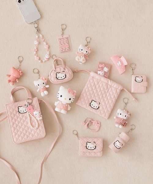 HELLO KITTY】キルティングバンス 592861（バレッタ/ヘアクリップ