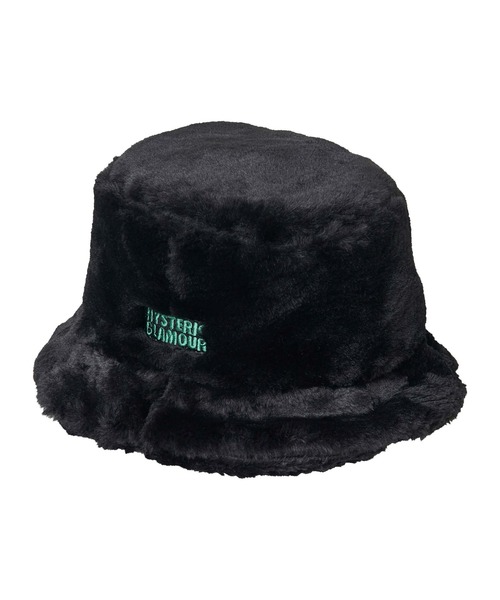 HYSTERIC GLAMOUR（ヒステリックグラマー）の「ロゴ刺繍 ファーハット