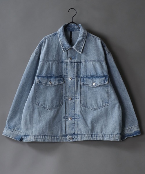SITRY（シトリー）の「12oz over size denim jacket/オーバーサイズ