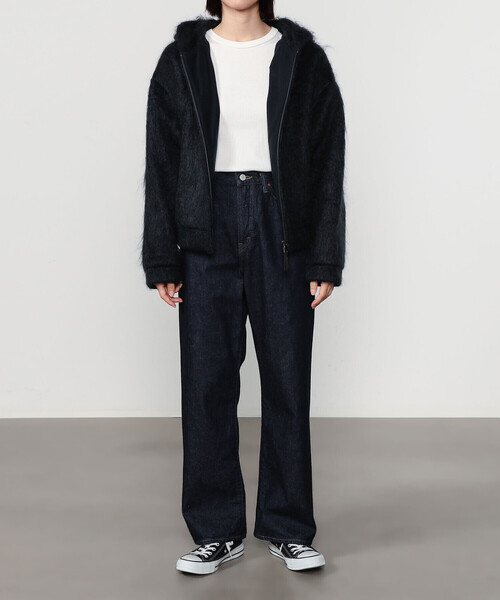 LE GLAZIK（ルグラジック）の「LE GLAZIK | ウールモヘヤ ジップ