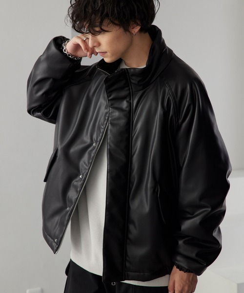 MONO-MART（モノマート）の「オーバーサイズ 裏キルティング トラック