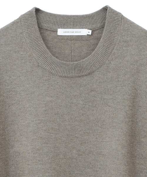 セール】クルーネックニットワンピース（ワンピース）｜AMERICAN HOLIC