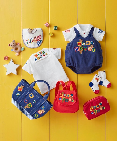 MIKI HOUSE（ミキハウス）の「ミキハウスベアトートバッグ（トート