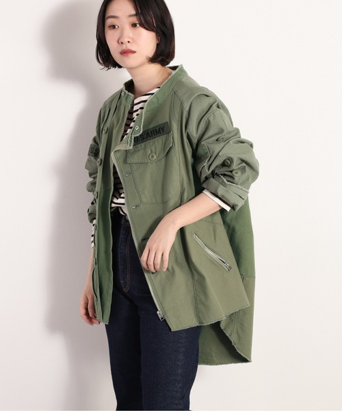 cepo（セポ）の「リメイクライク M65ミリタリージャケット