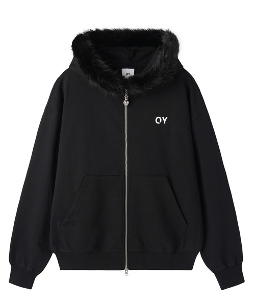 セール】『OY/オーワイ』DOLLY FAUX FUR HOODIE ZIP UP/ドリー ファー