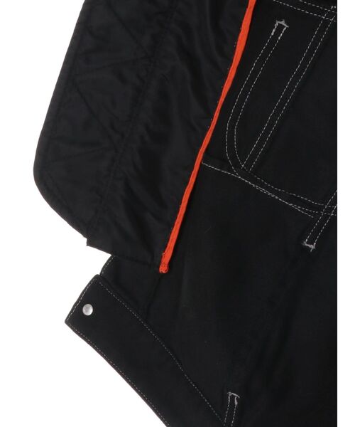 MA-1 DOCKING DENIM JACKET / MA-1ドッキングデニムジャケット（デニム