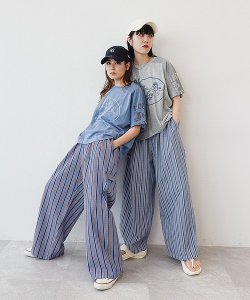 niko and（ニコアンド）の「[MODE NORM CORE]マルチストライプ