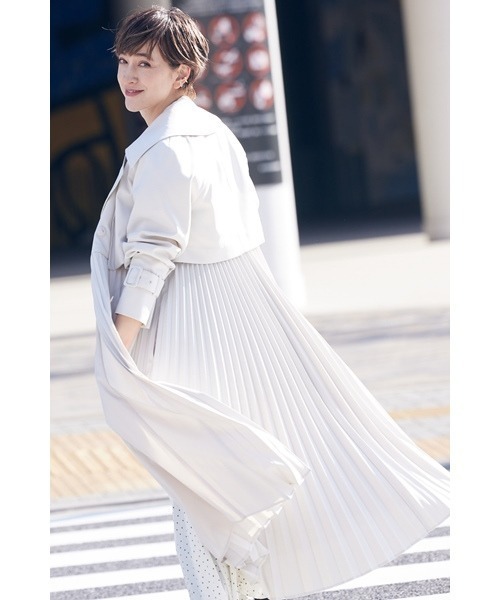 CELFORD（セルフォード）の「4wayプリーツトレンチコート