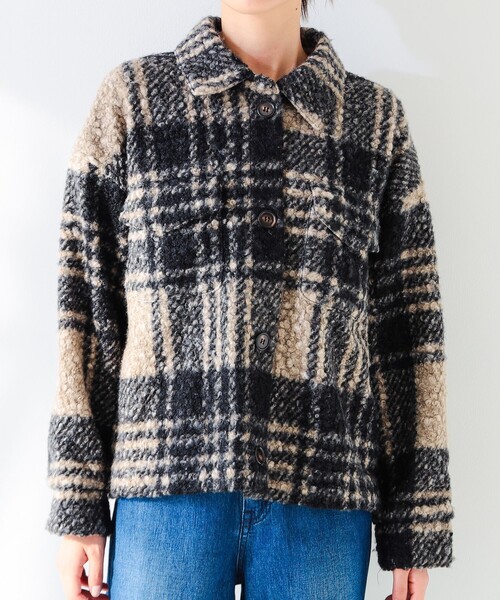 B:MING by BEAMS（ビーミングバイビームス）の「チェック CPO ブルゾン