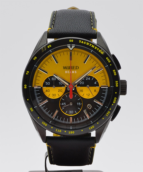 SEIKO（セイコー）の「Wired × BEAMS / Vol.18 BLK クロノグラフ