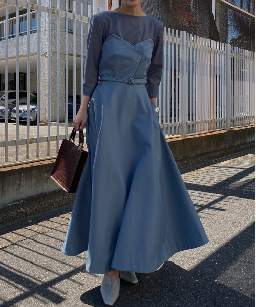 Ameri（アメリ）の「DEFORMATION LADY DRESS（ワンピース）」 - WEAR