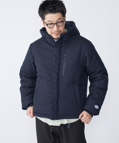 ざわよし様 花刺繍入りのパテッドジャケット(フード付き) 刺繍入り