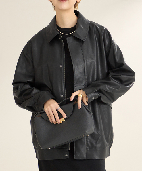 plage（プラージュ）の「Leather Like ブルゾン（ブルゾン）」 - WEAR