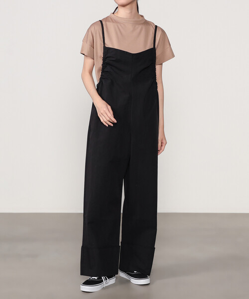 MEYAME（メヤメ）の「MEYAME | ギャザーオールインワン WOMEN