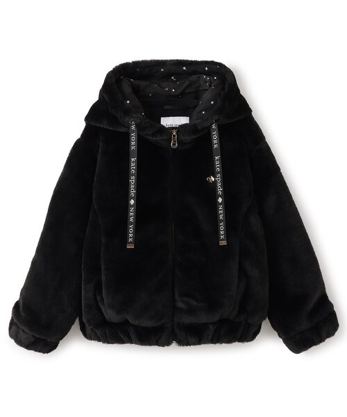 が*ん様 新品 soeur7☆フード付きジャケット フェイクファーポケット