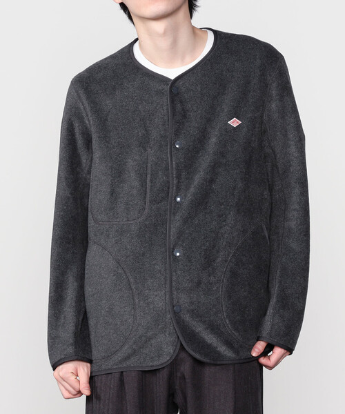 DANTON（ダントン）の「DANTON | フリース カラーレスジャケット MEN