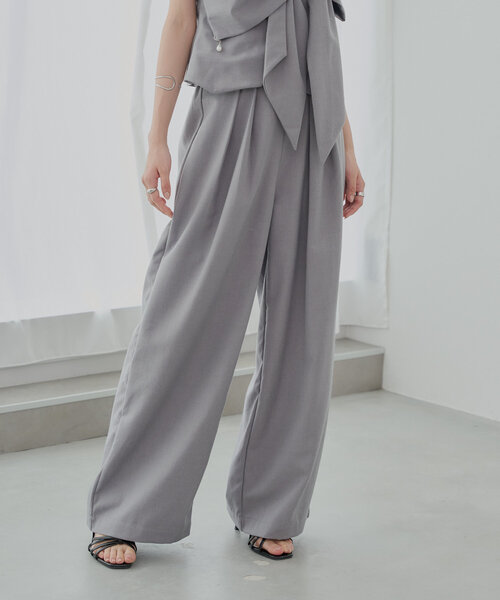 SALON by Chico】2wayリボンデザインベアコンビネゾン（つなぎ