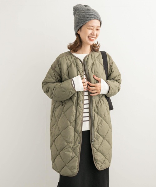 セール】『WEB/一部店舗限定カラー』ライトダウンキルトロングコート