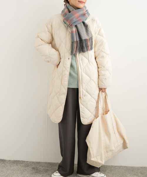 セール】『WEB/一部店舗限定カラー』ライトダウンキルトロングコート