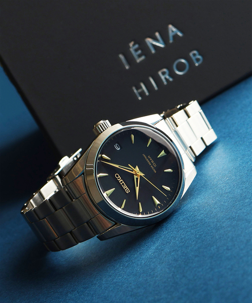 SEIKO / セイコー】Exclusive IENA × HIROB Black【別注】（アナログ