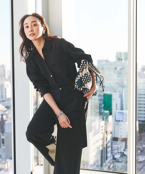 セール】【朝比奈 彩×Oggi×UNTITLED スペシャルコラボ】シャツカラー