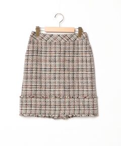 パイピングツイードミニスカート（スカート）｜Apuweiser-riche