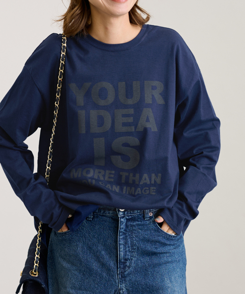 FRAMeWORK（フレームワーク）の「ロゴロンTee（Tシャツ/カットソー