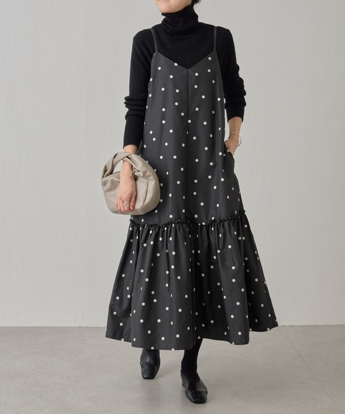 BEARDSLEY（ビアズリー）の「ドットキャミソールワンピース