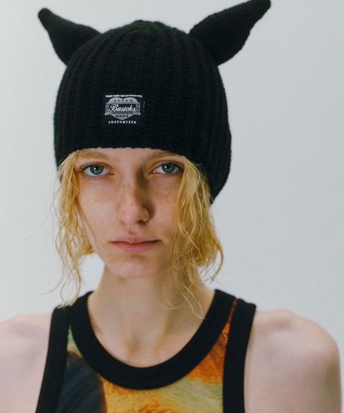 BASICKS/ベイシックス】Devil Beanie（ニットキャップ/ビーニー