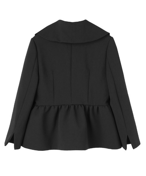 立体ペプラムジャケット（その他アウター）｜JENNE（ジェンヌ）の