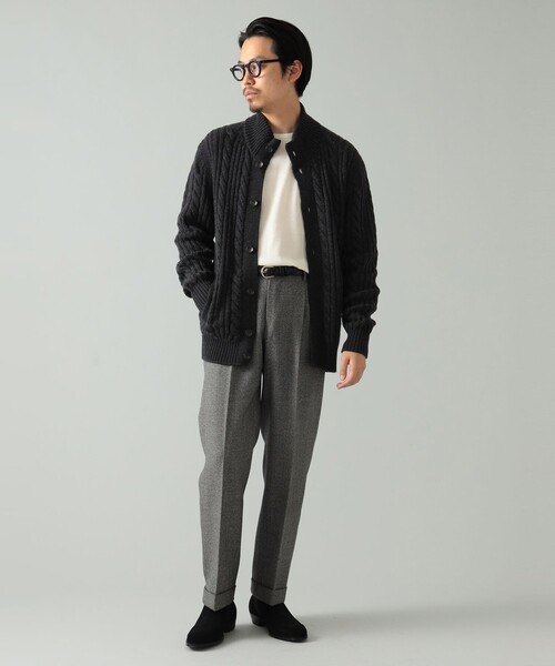 BAFY（バフィー）の「BAFY × BEAMS F / 別注 ケーブル スタンドカラー