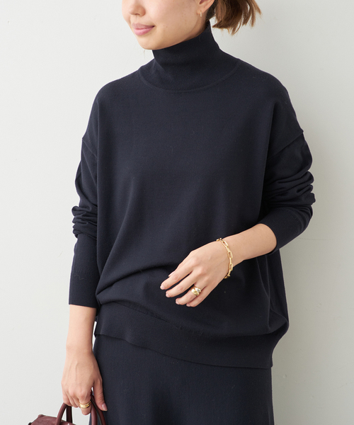 WONDER タートルネック プルオーバー（ニット/セーター）｜Deuxieme